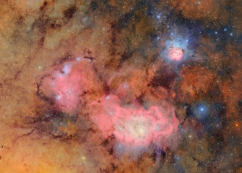 Vera Rubin Obseratory first look image of two nebulae