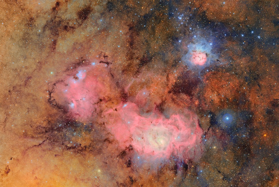 Vera Rubin Obseratory first look image of two nebulae
