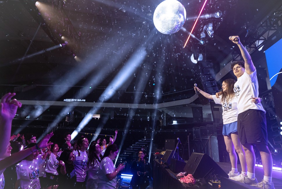 A scene from Dance Marathon at Northwestern
