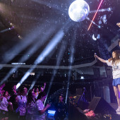 A scene from Dance Marathon at Northwestern