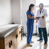 Doctor decision-making trial