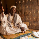 Photograph of Yelpha Djiété, Marabout and Qur’anic Teacher by Hamdia Traoré. 