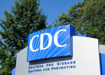 A sign for the U.S. Centers for Disease Control and Prevention