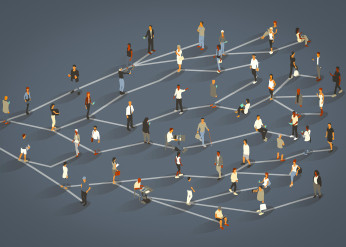 how activities spread across networks