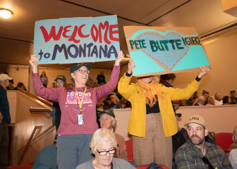 2026 Pete Buttigieg rally in Montana