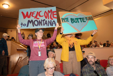 2026 Pete Buttigieg rally in Montana