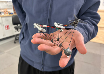 spinning drone