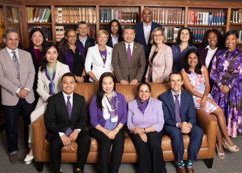 The NAA board members pose for a picture