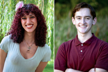 Northwestern students Angel Napp-Cáceres and Michael Wightman