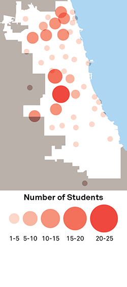 Chicago School Map