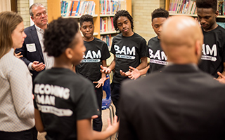 CPS students engage in B.A.M. exercises