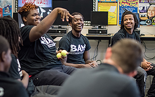 CPS students engage in B.A.M. exercises